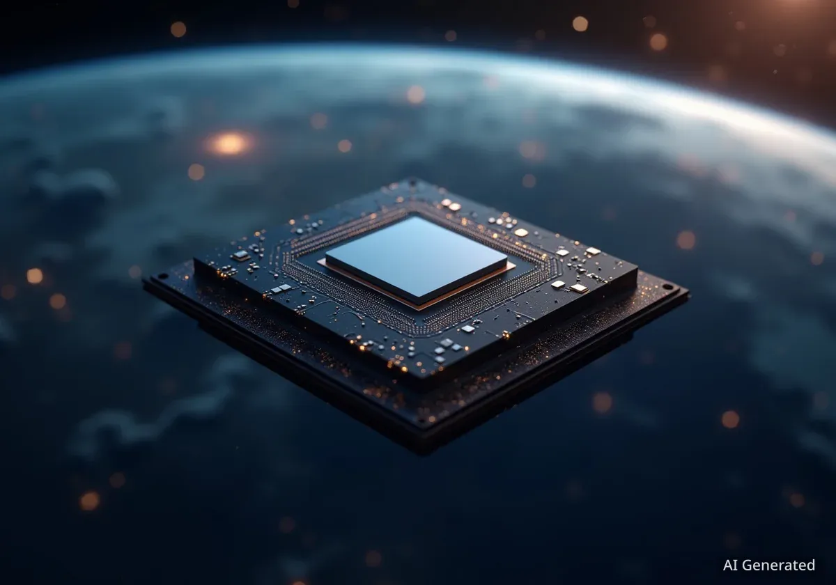 New Material Allows Advanced AI Processors in Satellites