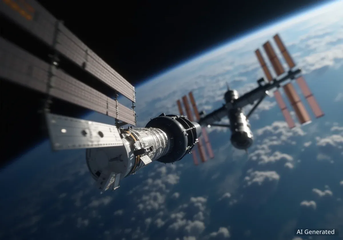 Cygnus Cargo Ship Docking at ISS Delayed by Engine Issue