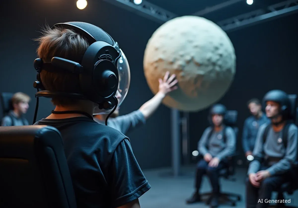 Space Camp Offers Adapted Astronaut Training for Visually Impaired Students