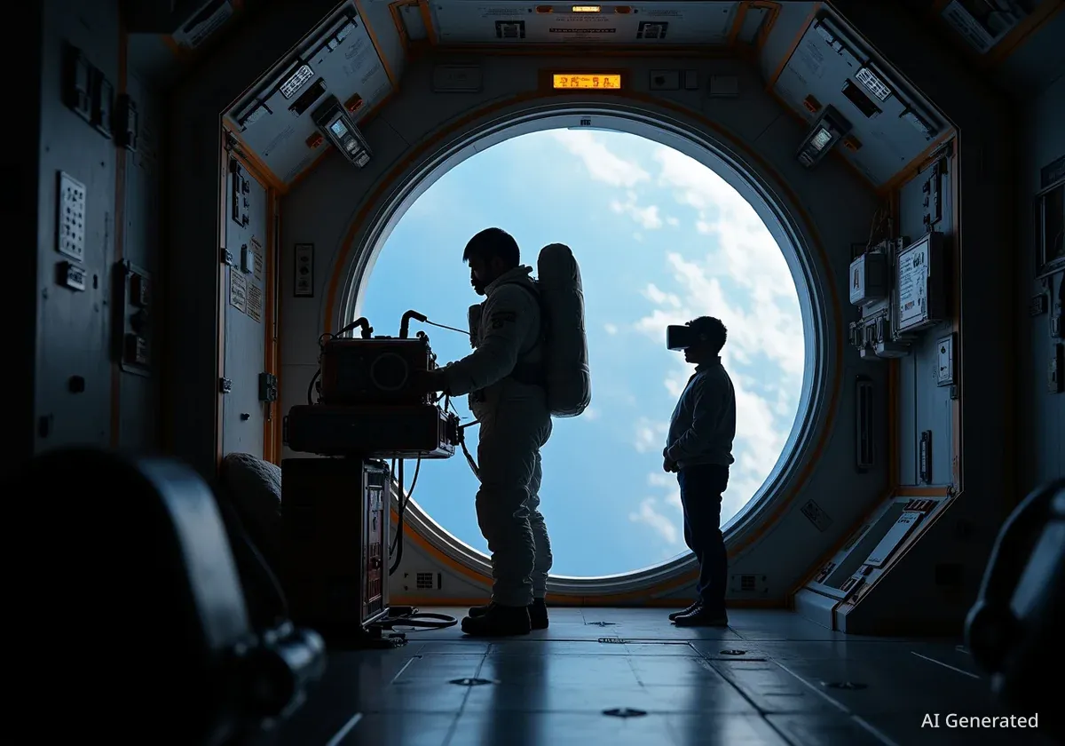 International Space Station Crew Welcomes New Astronauts