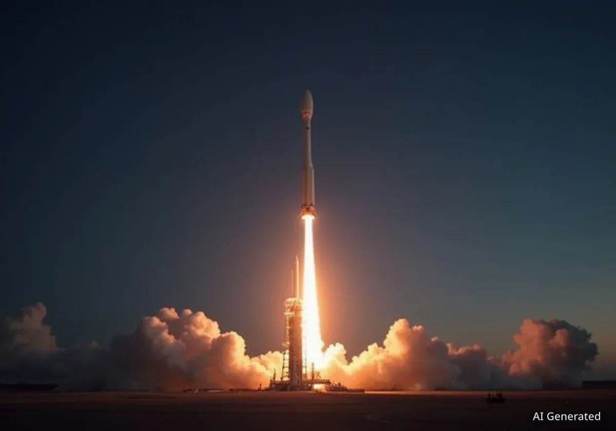 SpaceX Plans Early Morning Starlink Launch From Florida