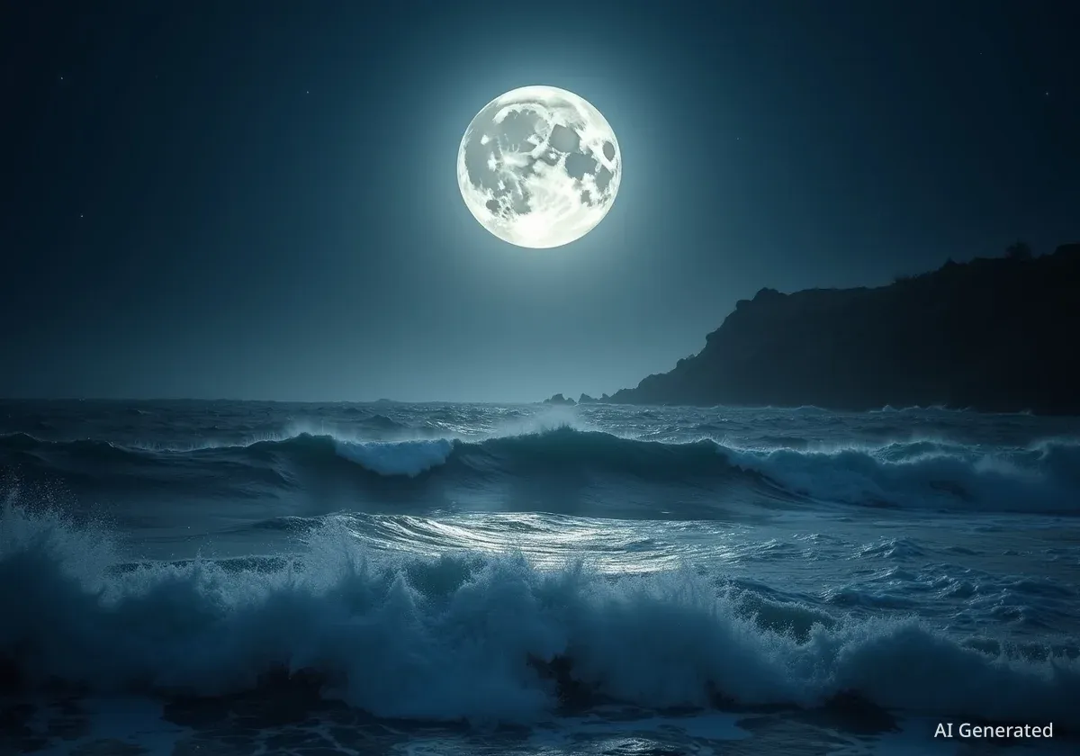 Moon is Moving Away from Earth Annually