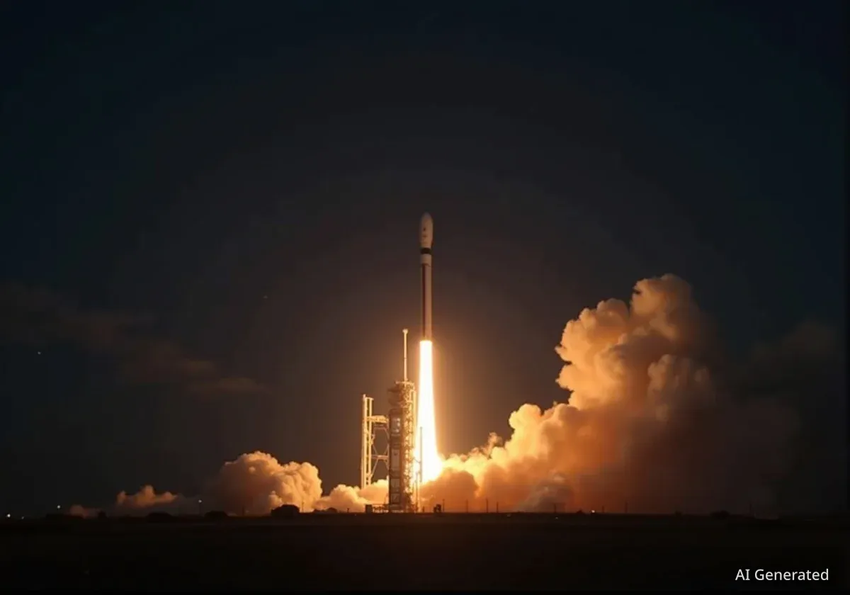 SpaceX Launches 28 Starlink Satellites from Florida