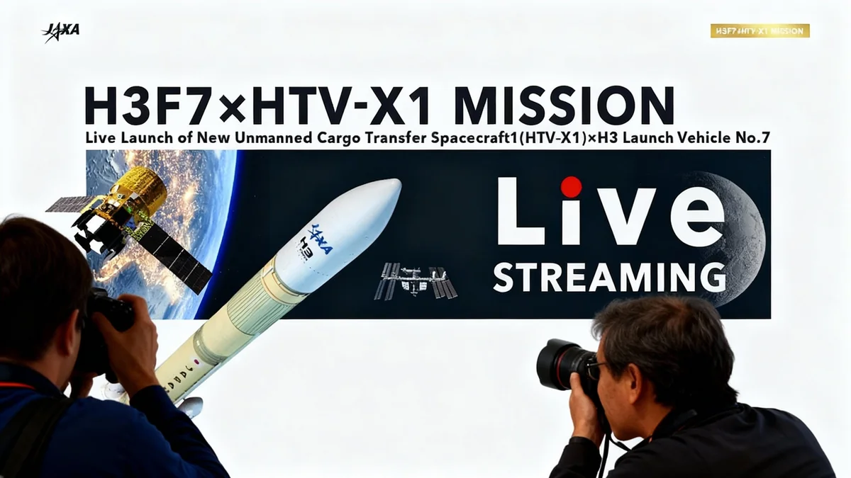 Japan Launches Next-Generation HTV-X Cargo Ship to ISS