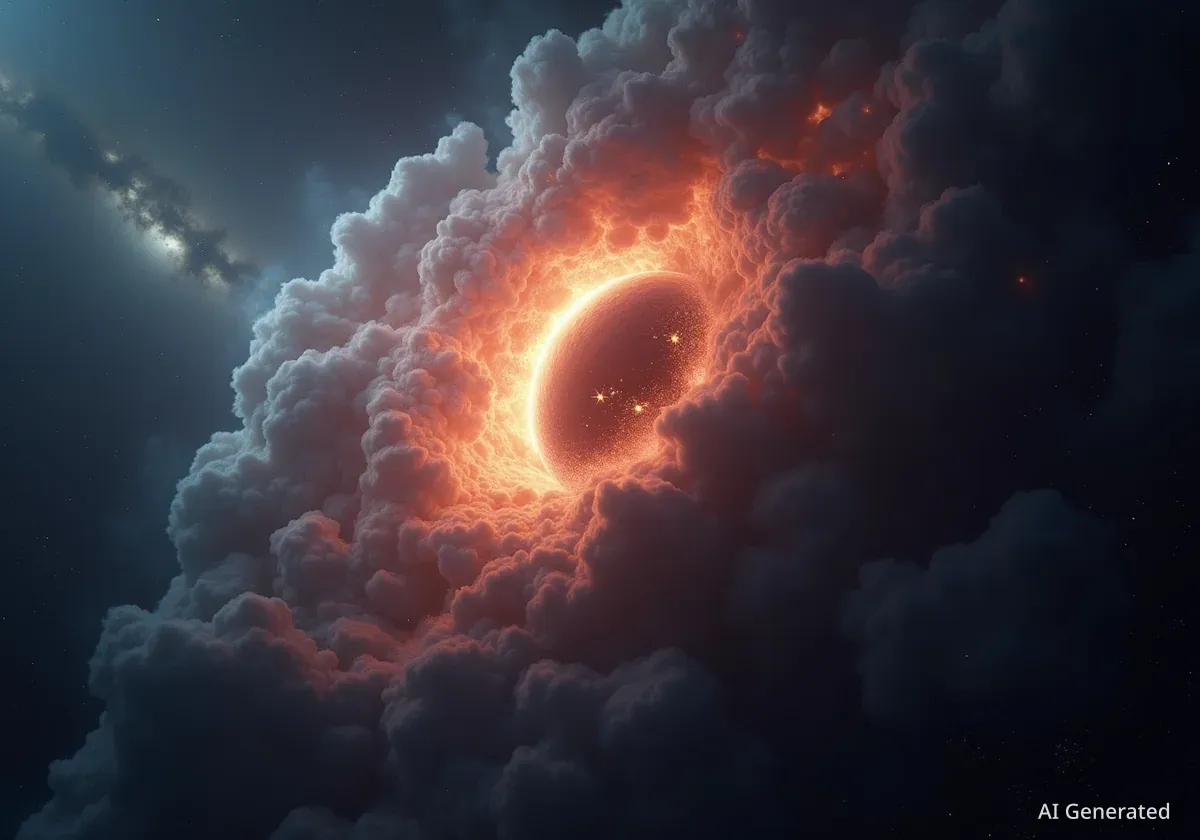 Rogue Planet Found Consuming 6 Billion Tons of Gas Per Second