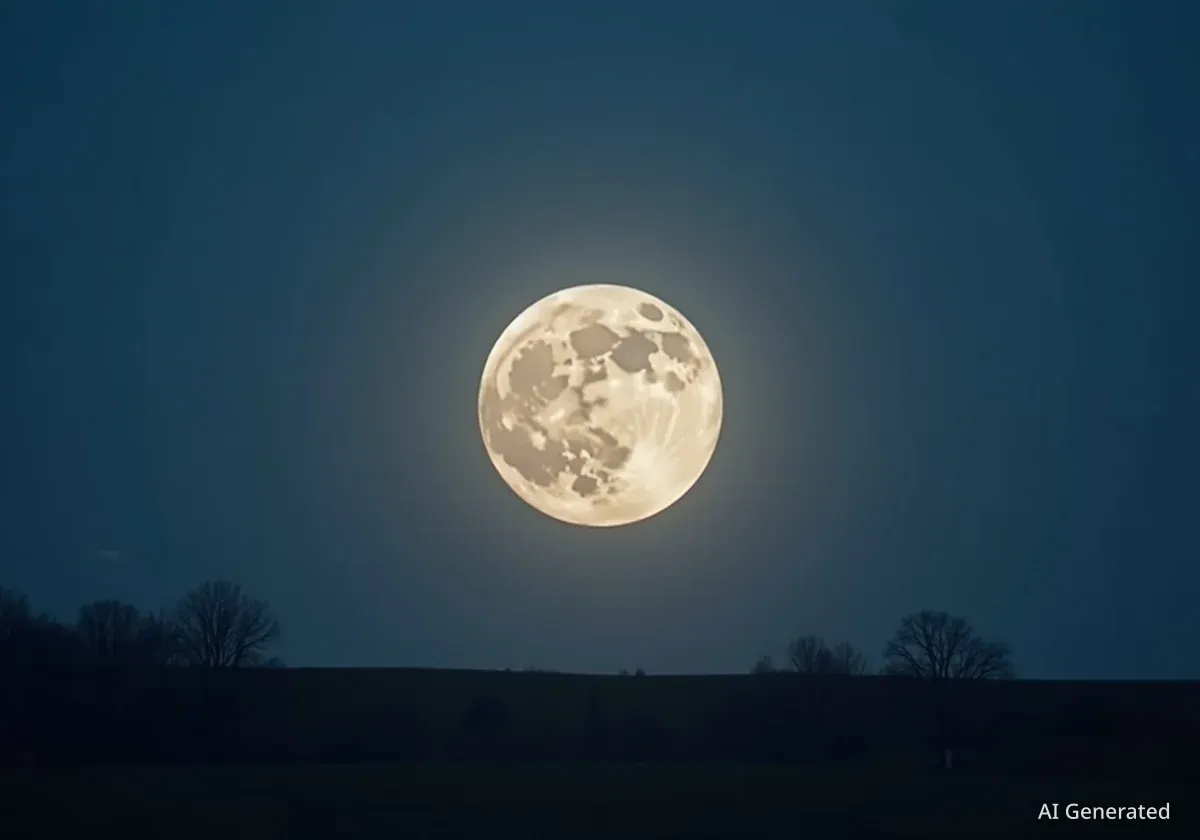 First Supermoon of 2025 Rises on October 6
