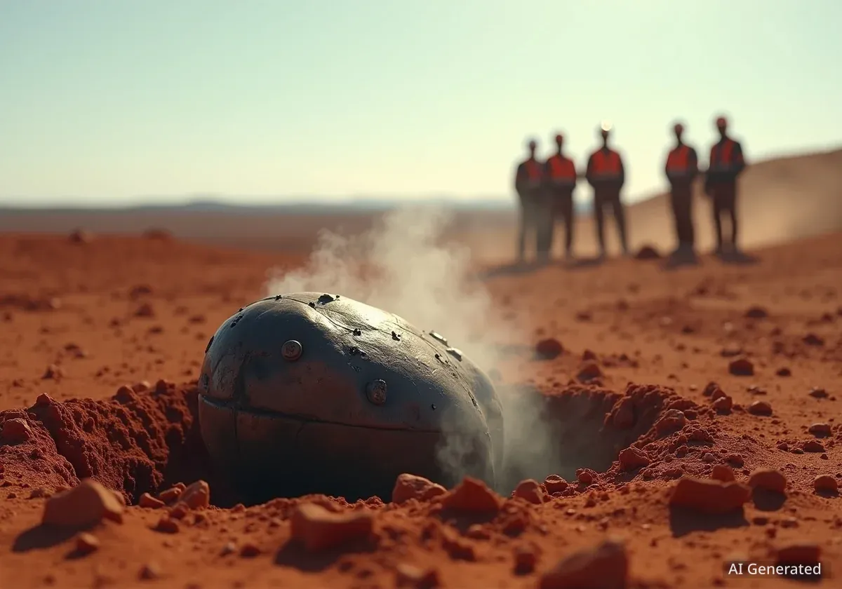 Burning Debris in Australian Outback Identified as Space Junk