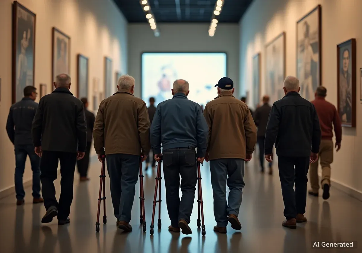 Texas Veterans Begin Honor Flight with Museum Visit