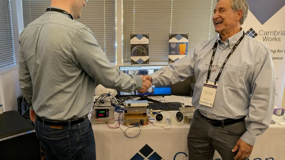 Cambrian Works and Aptos Orbital to Build In-Space Network