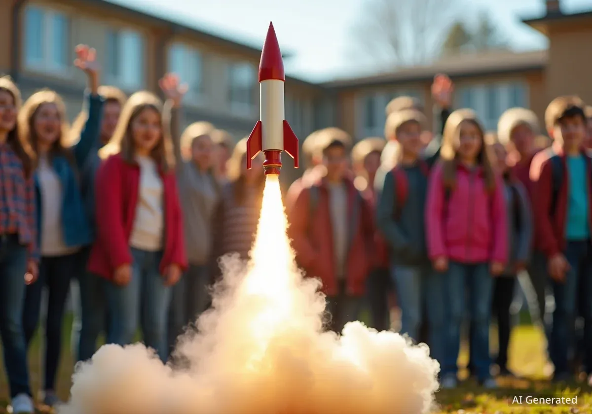 Nationwide Student Rocket Launch Promotes STEAM Education