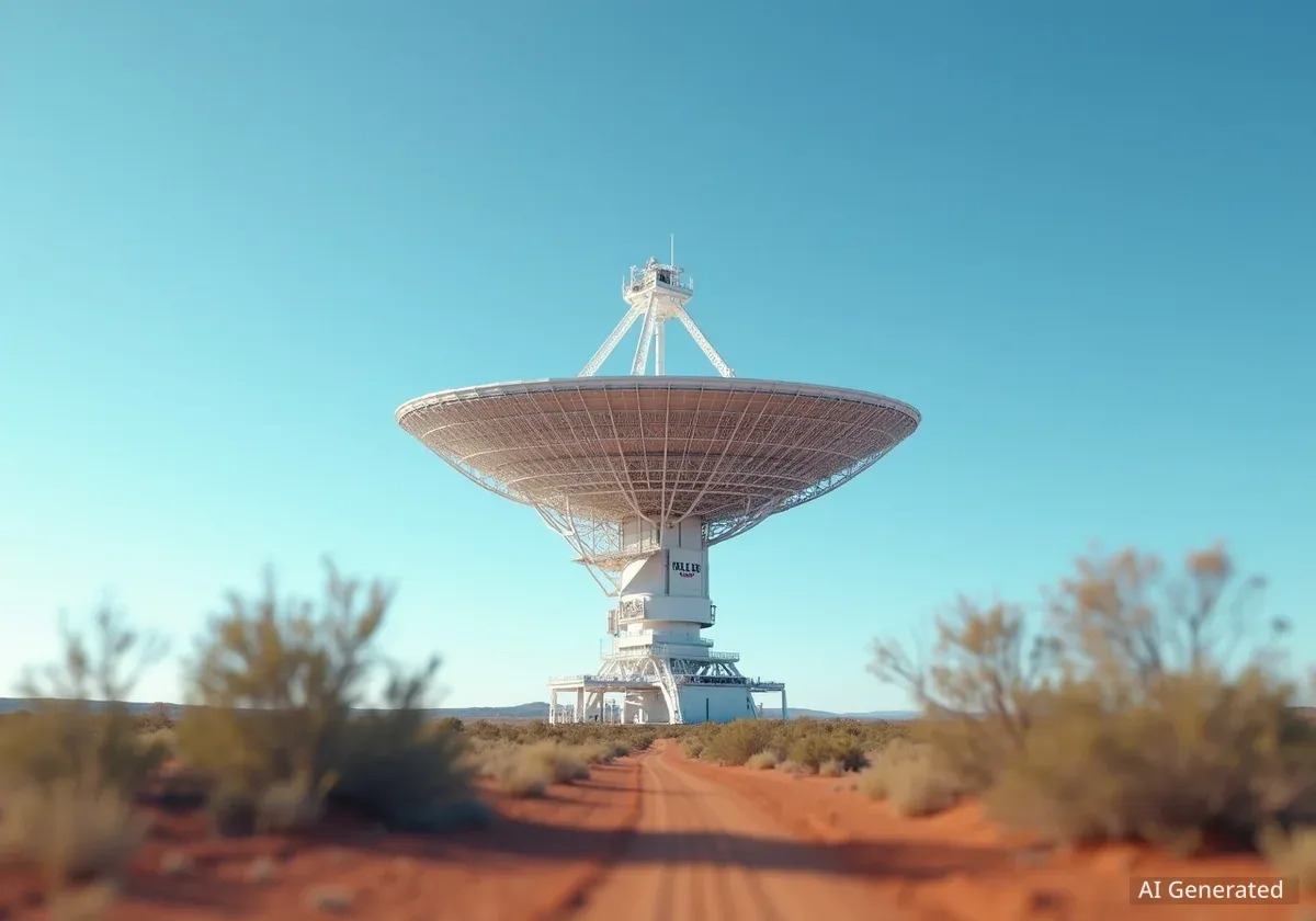 ESA Inaugurates New Deep Space Antenna in Australia