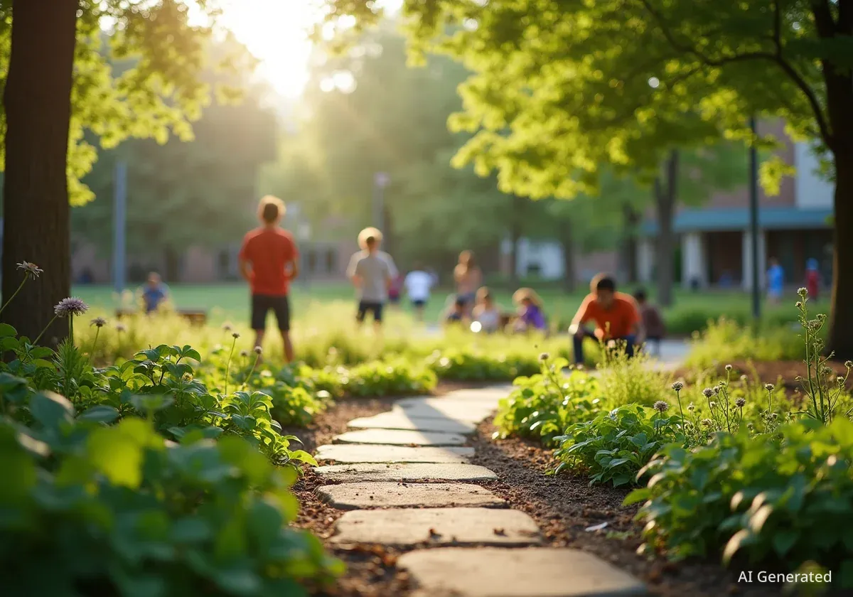 Cincinnati Children's Opens Green Space for Youth Mental Health