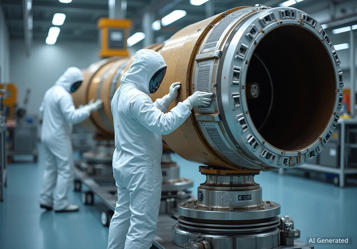 NASA Assembles Roman Telescope for Cosmic Survey Mission