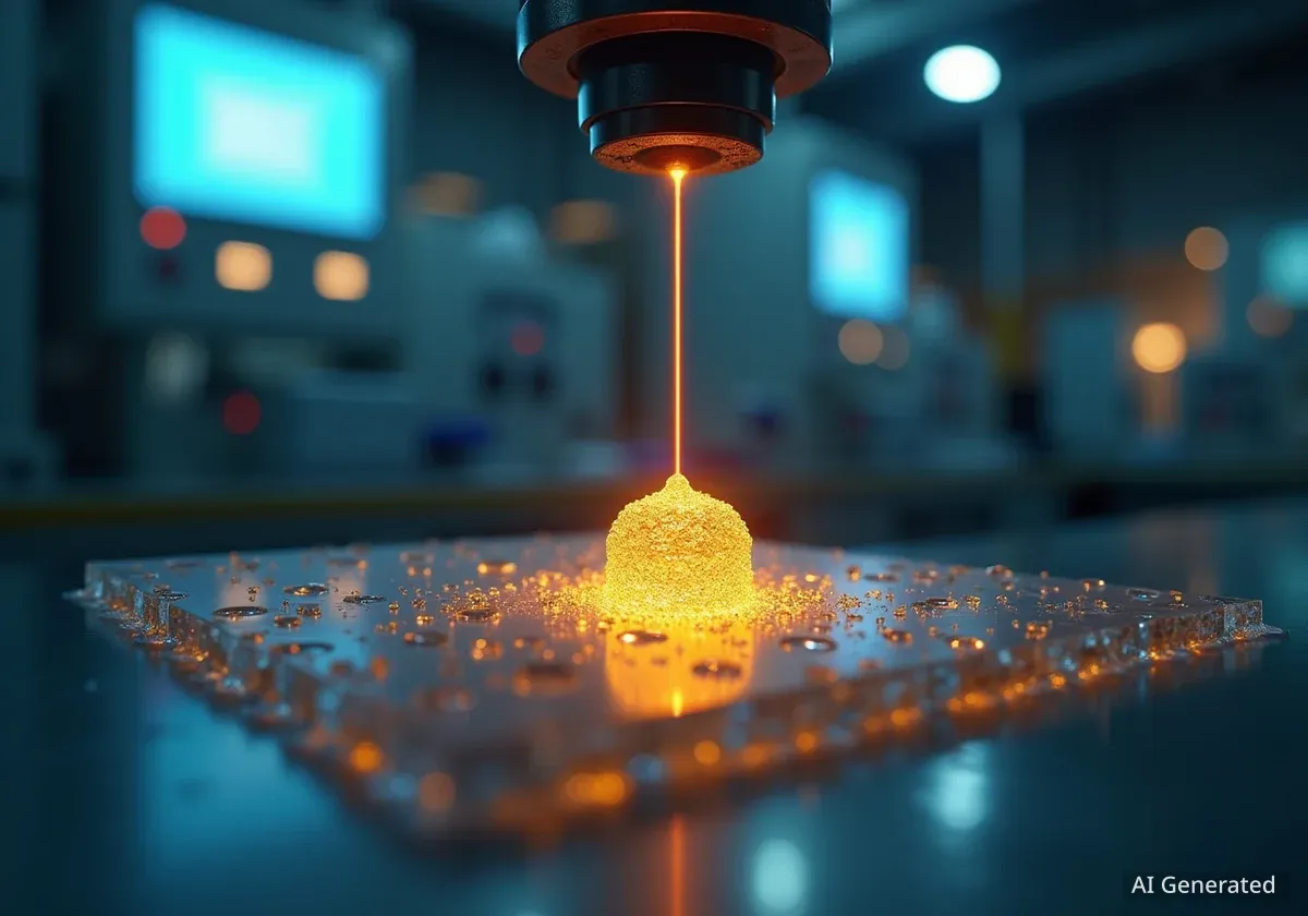 Scientists 'Draw' Crystals on Demand Using Light and Gold