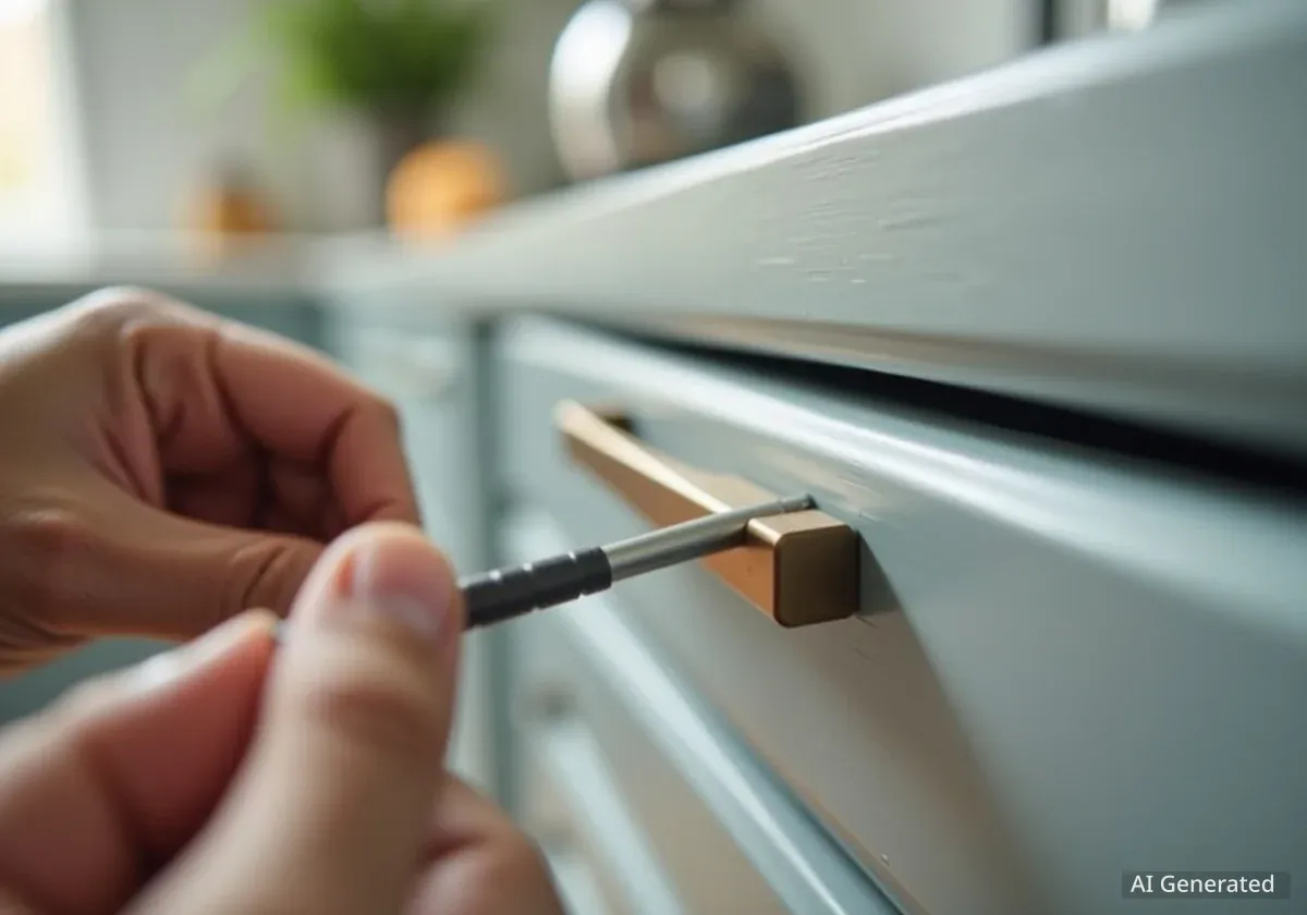 A Simple Guide to Updating Kitchen Cabinet Hardware