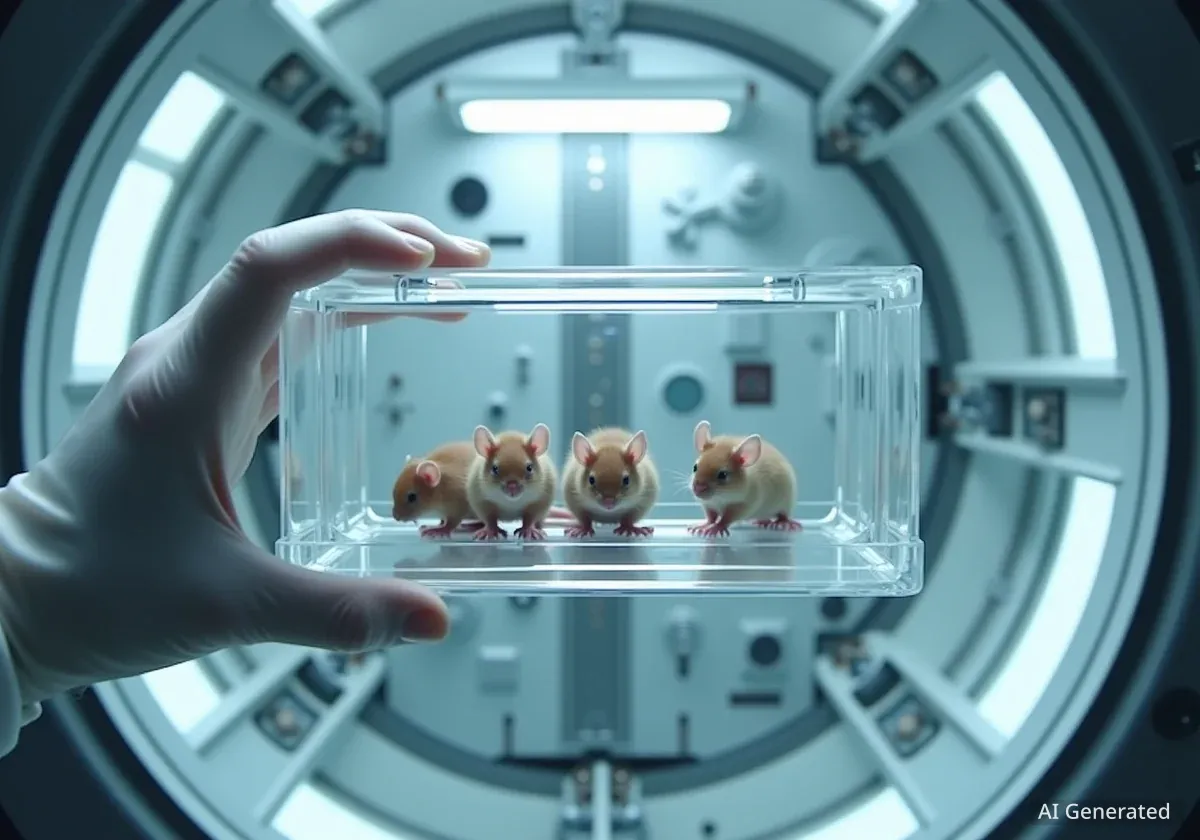 China Sends Mice to Space Station for First Time