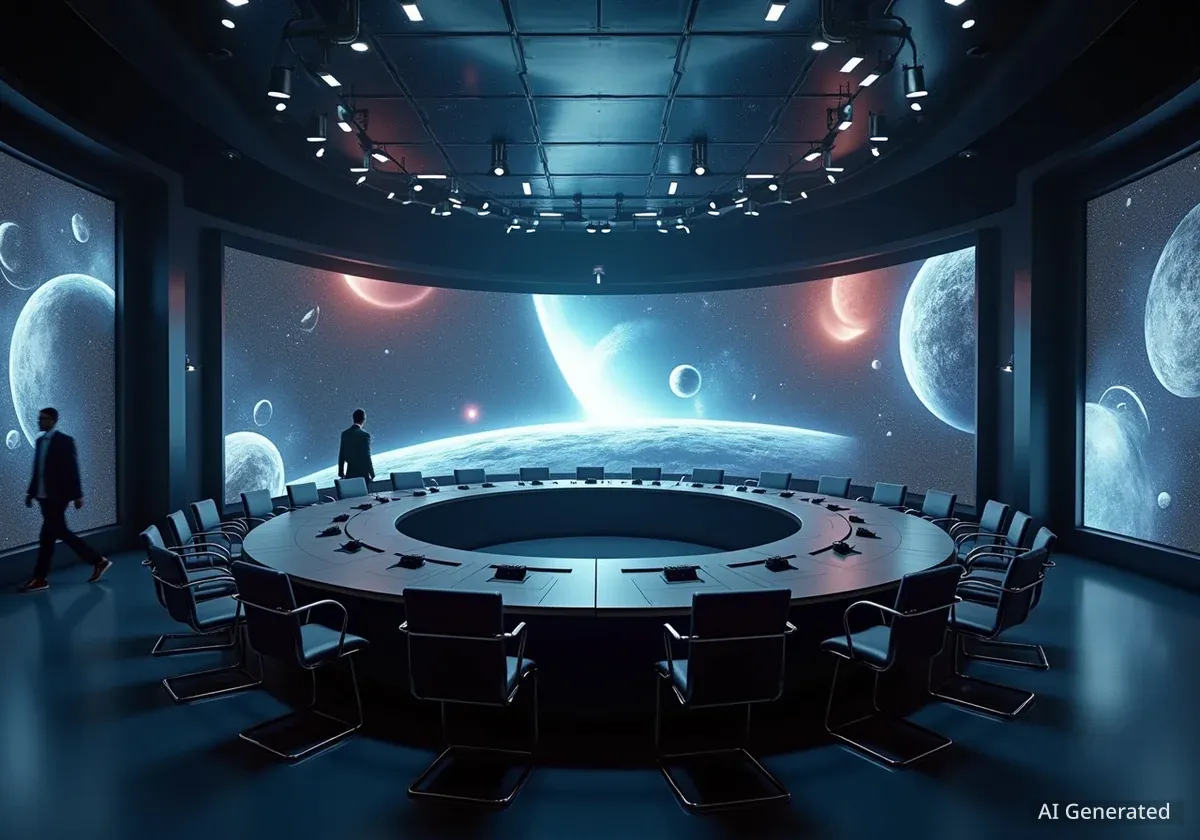 Space Leaders Address Mars Economy and Lunar Power Needs