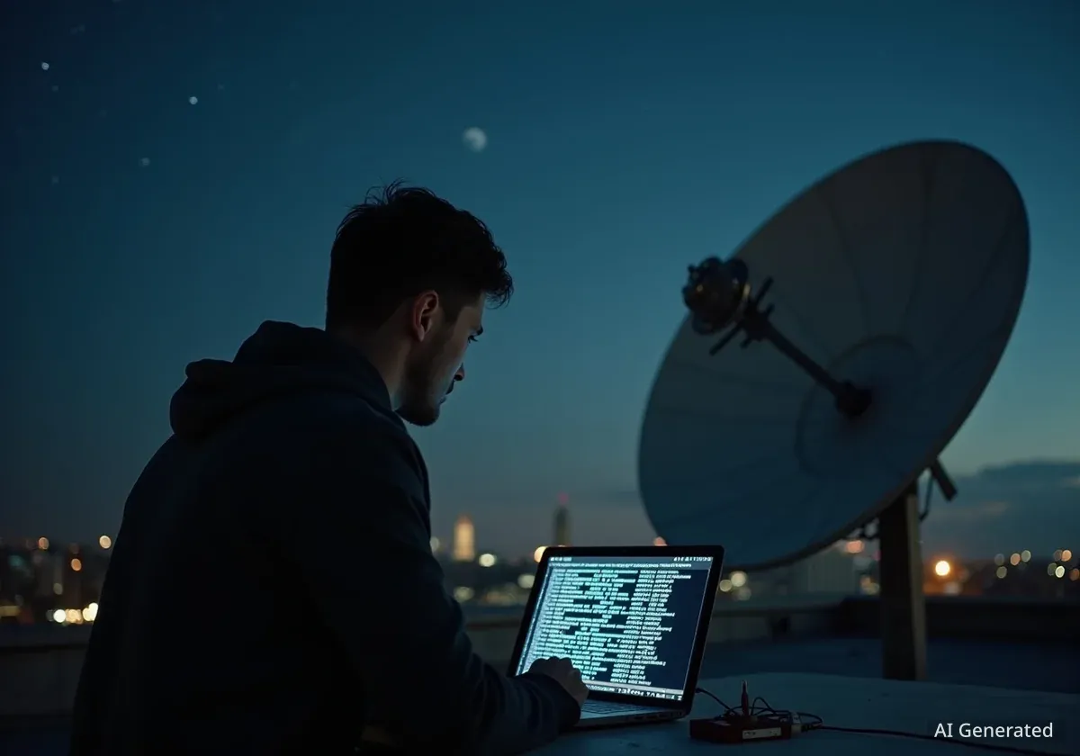 Researchers Intercept Military and Corporate Data Via Satellite