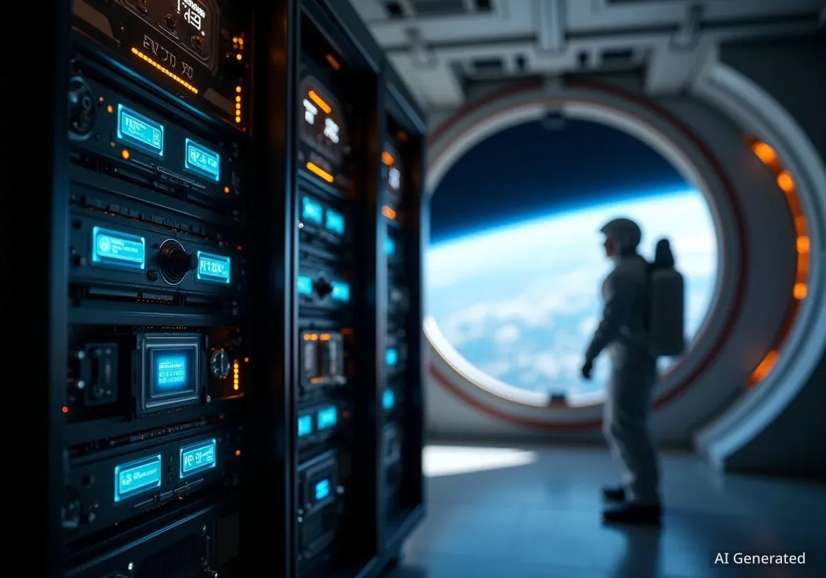 New Photonic AI Chips Tested on International Space Station