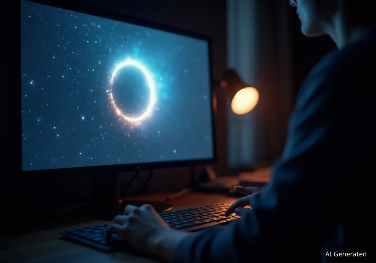 Citizen Scientists Find Distant Double-Ring Space Anomaly