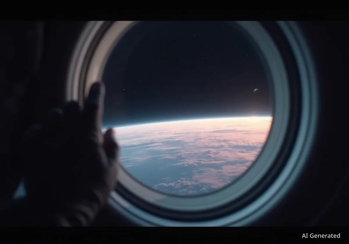 Astronaut Shares Striking Photo of Earth's Belt of Venus