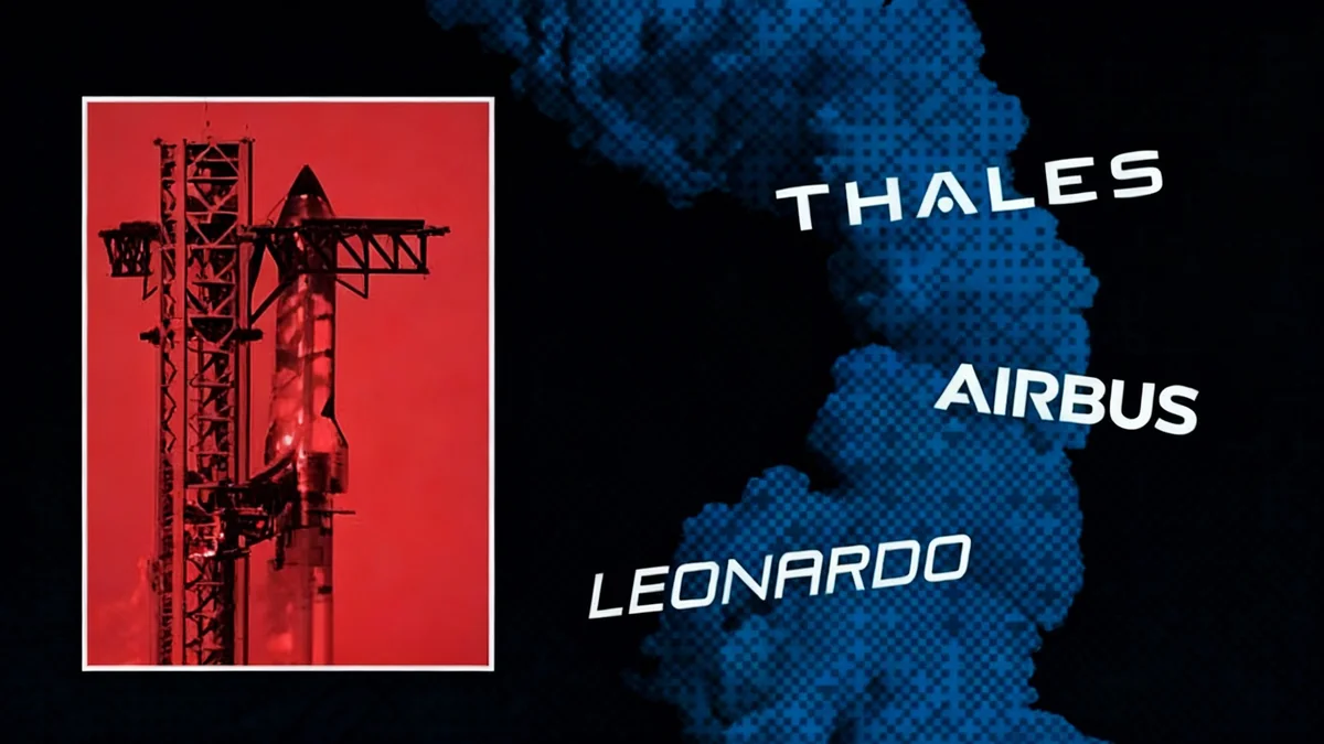 European Aerospace Giants Unite to Form New Space Company