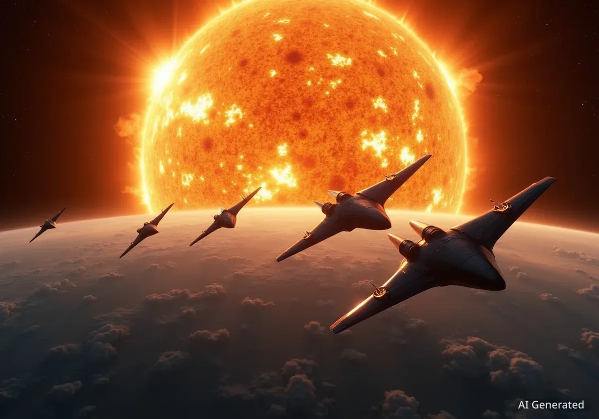 New Spacecraft Fleet Proposed to Detect Solar Storms