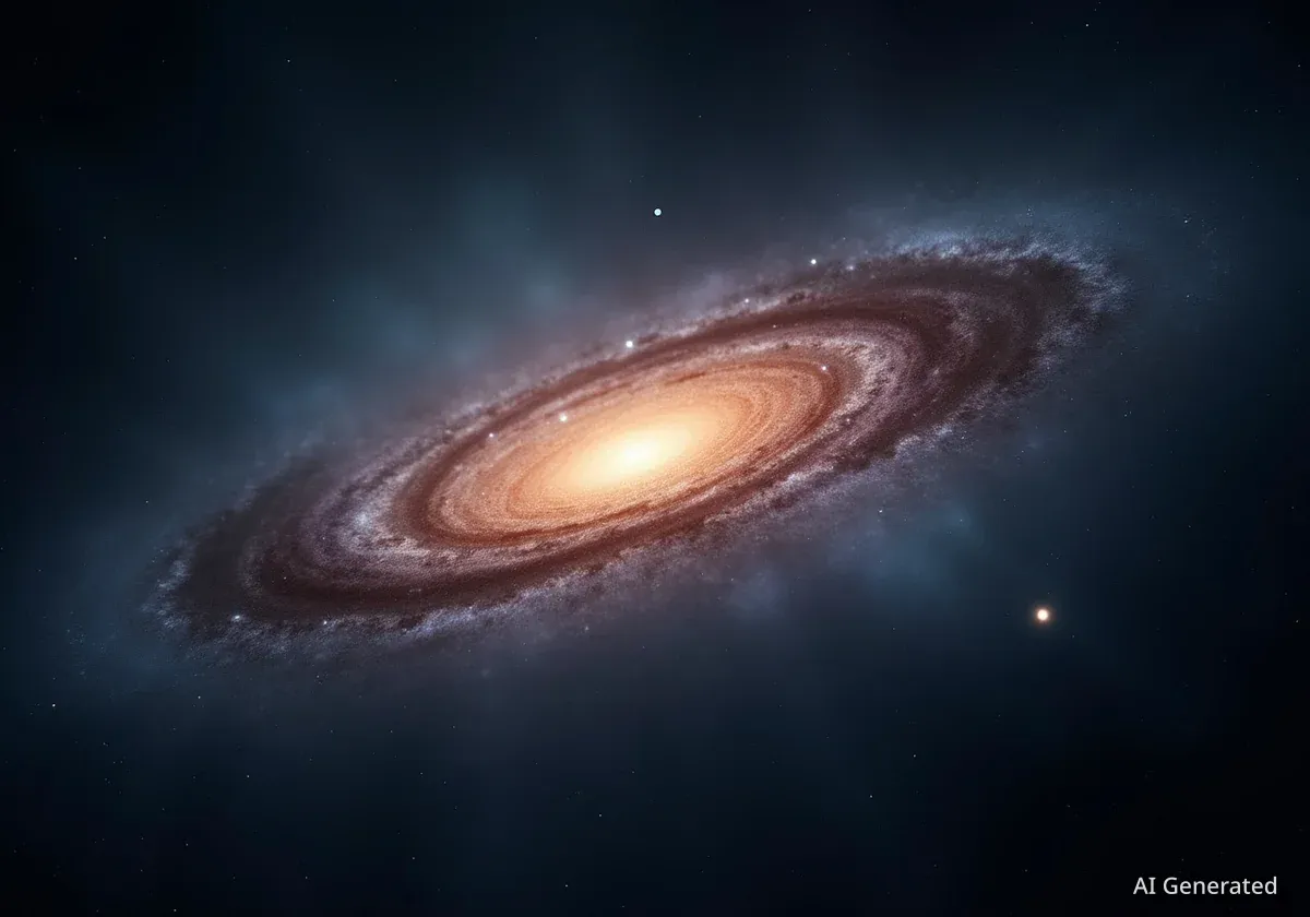 Astronomers Detect Potential Dark Matter Clump Without Stars