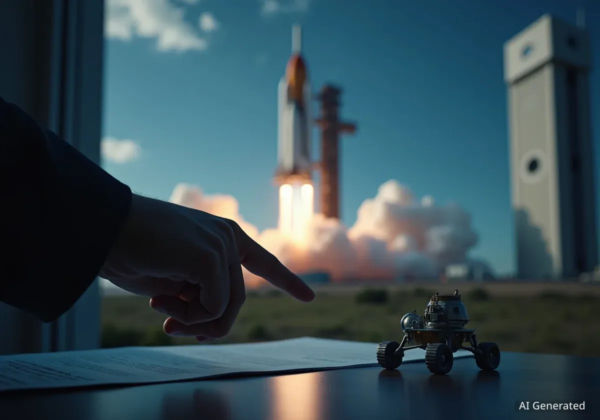 NASA Signals Potential Shift in Moon Landing Strategy