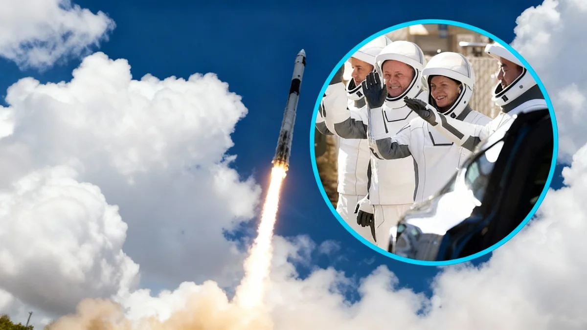 SpaceX Crew-11 Arrives at International Space Station