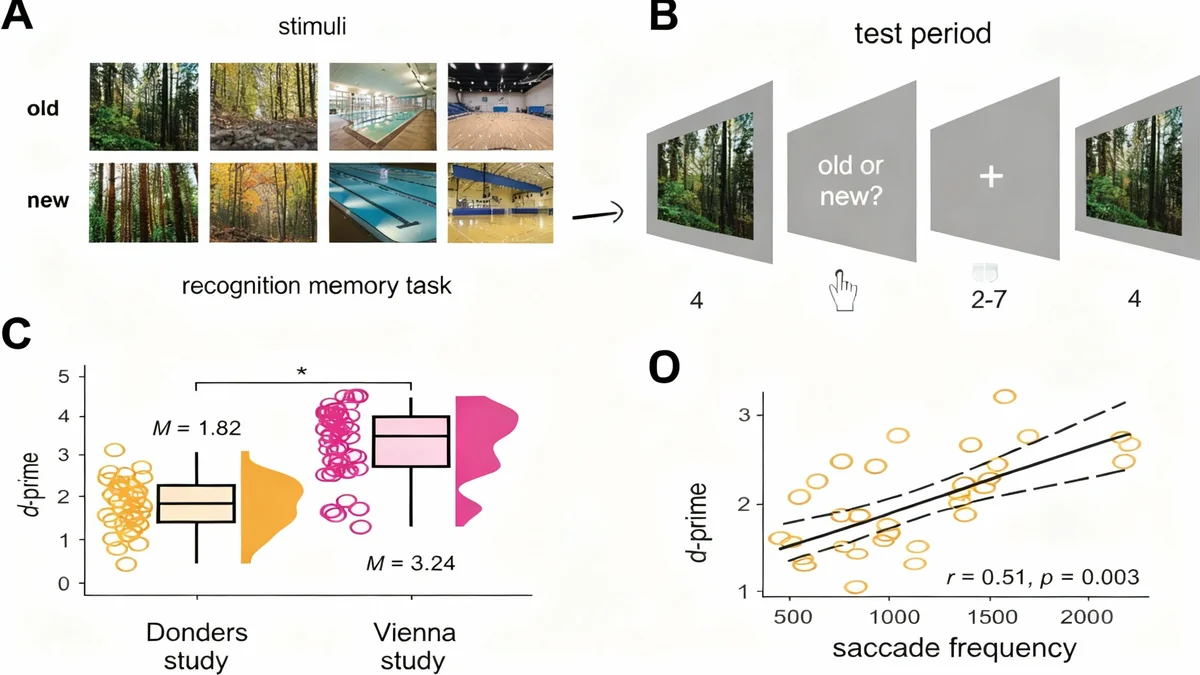 Brain's 'GPS' Linked to Eye Movement and Memory Formation
