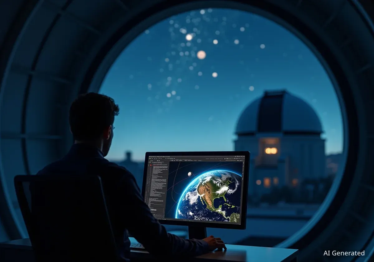 Asteroid 2025 TF Flies Close to Earth