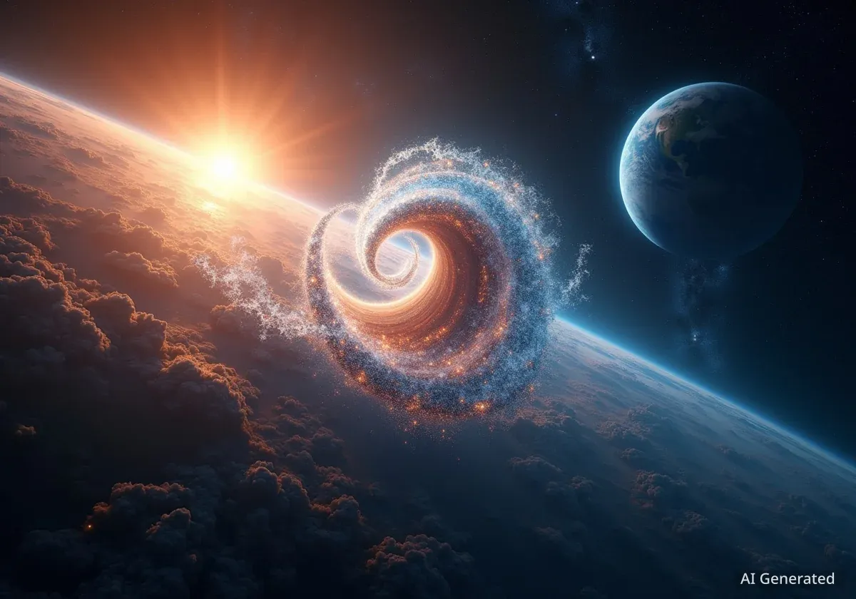 Scientists Discover 'Space Tornadoes' Form Between Sun and Earth