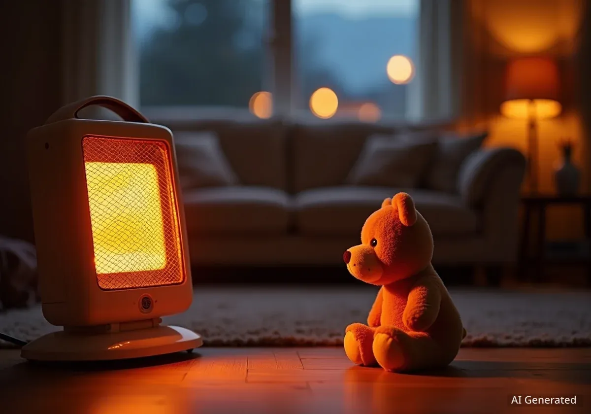 A Simple Rule to Prevent Space Heater Fires at Home