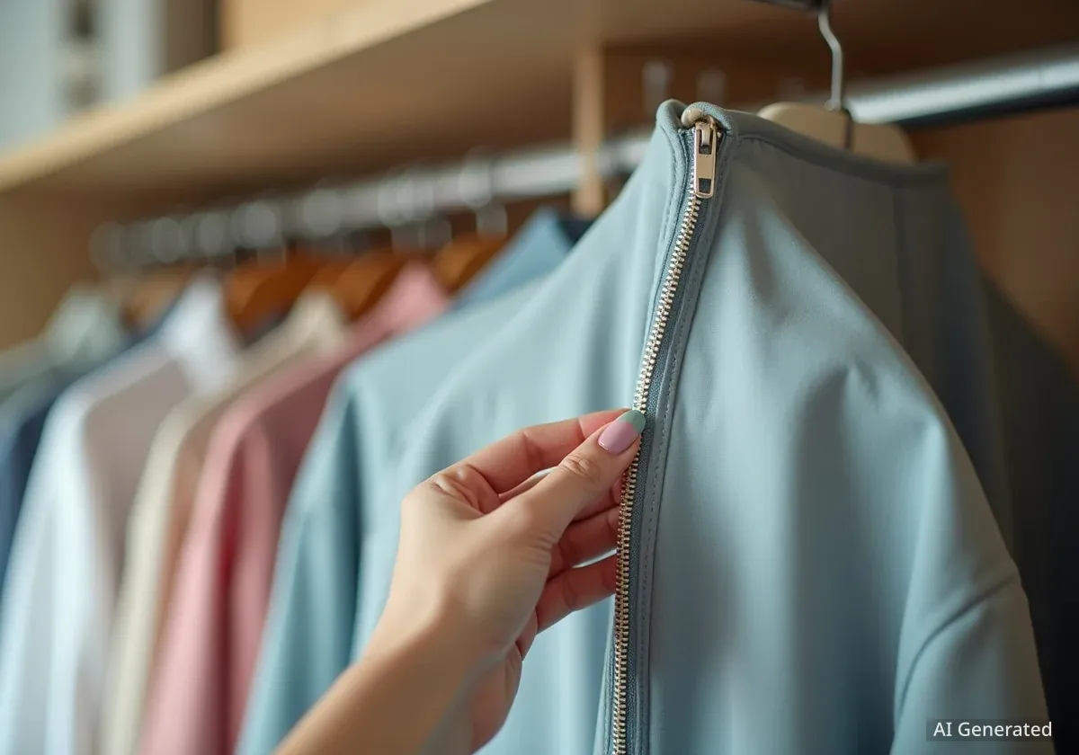 New Garment Bags Compress Clothes Without a Vacuum