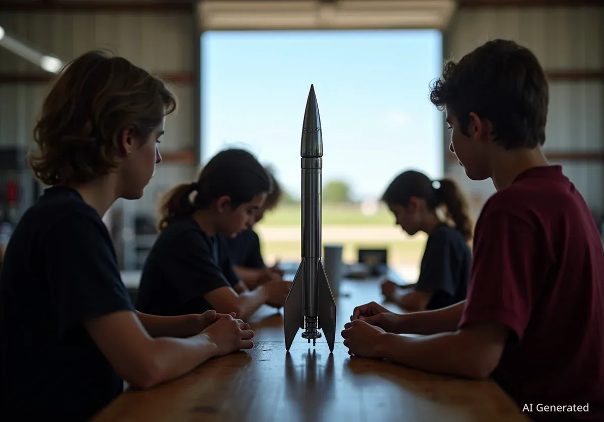 South Texas Program Offers Students Free Rocketry Experience