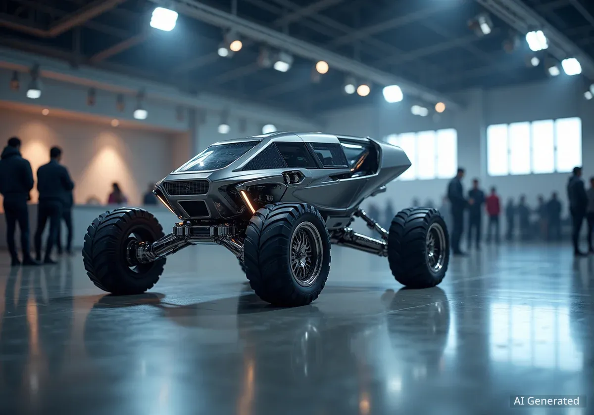 New Artemis Lunar Rover Prototype Displayed at Kennedy Space Center