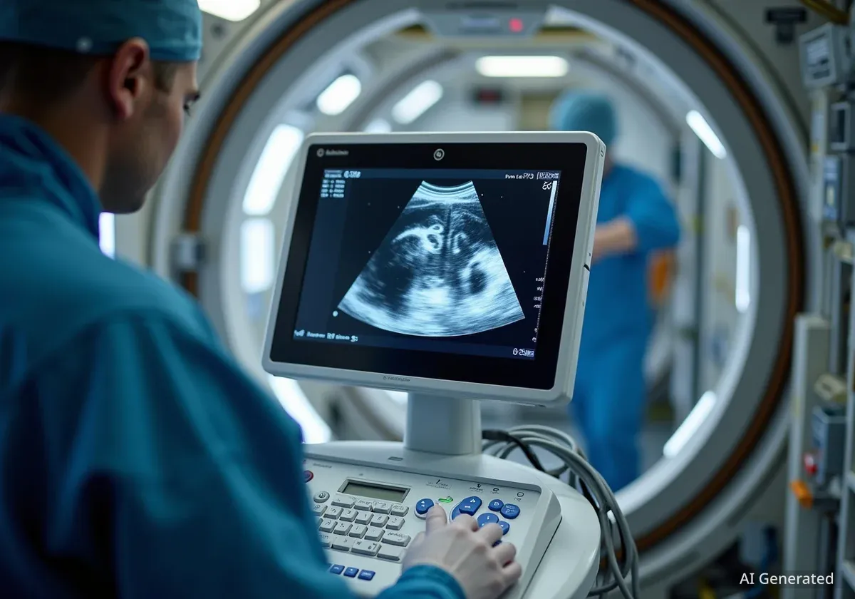 NASA Deploys New GE Ultrasound System on Space Station