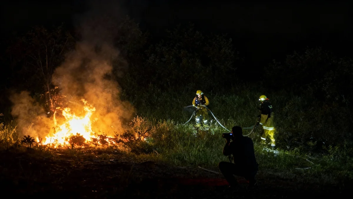 Fire Contained at Red Rocks Open Space in Colorado Springs