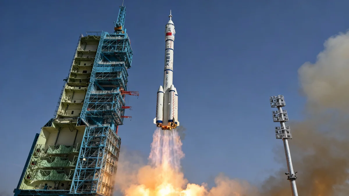 Chinese Astronauts Await Rescue Craft After Debris Strike