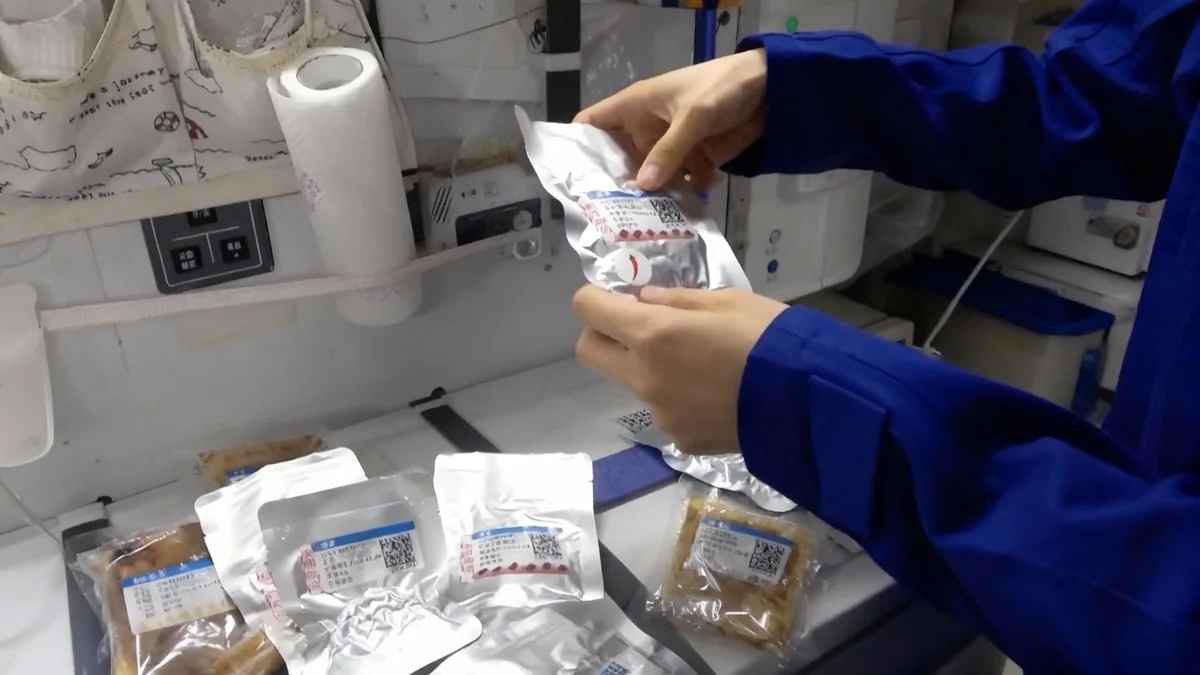 ISS Astronauts Prepare for Thanksgiving Feast in Orbit