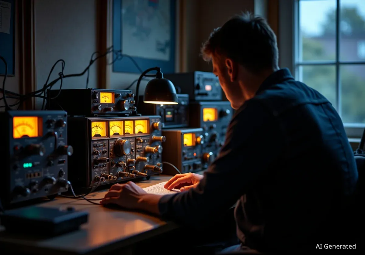 Cordova Man Makes Radio Contact with Space Station