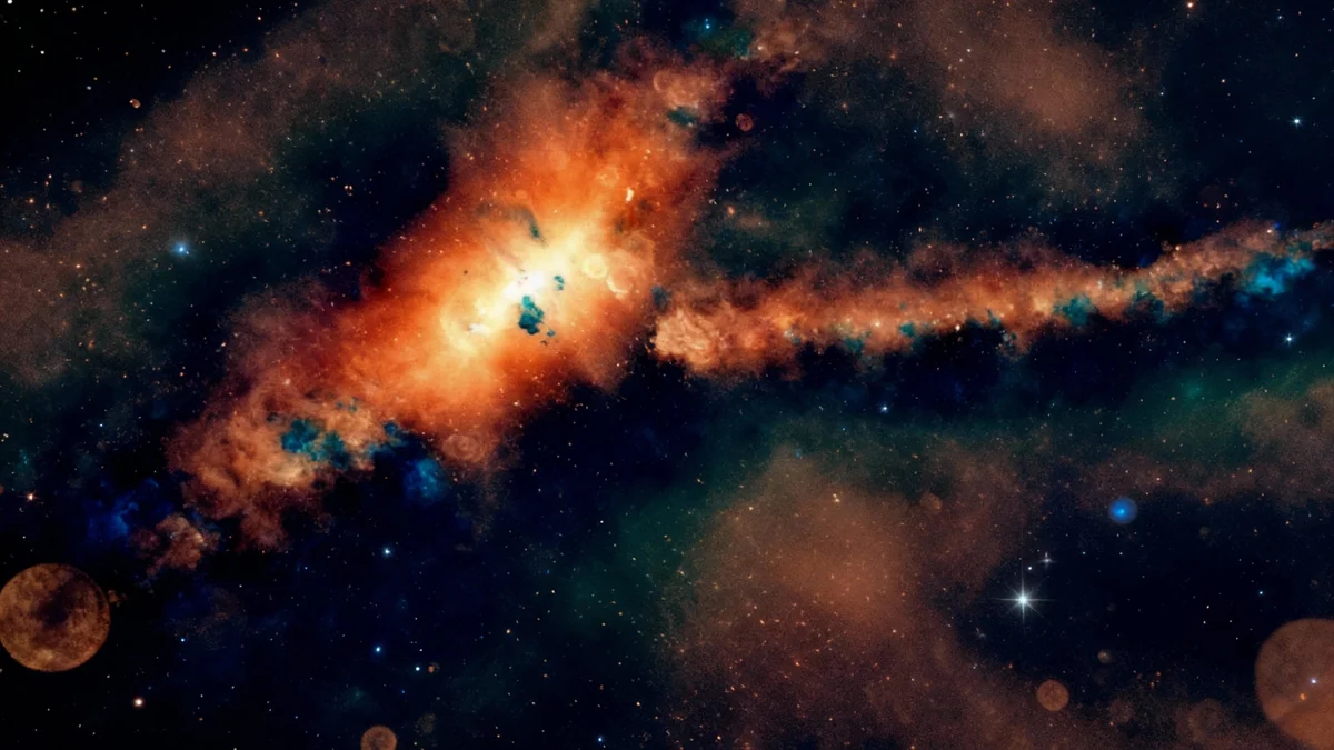 New Milky Way Image Reveals Stellar Life Cycle in Radio Color