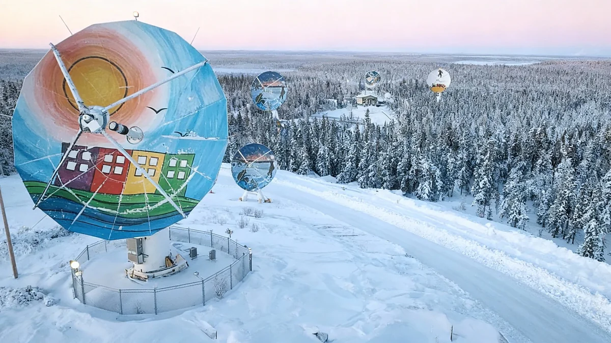 Arctic Heats Up as Global Powers Build Satellite Outposts