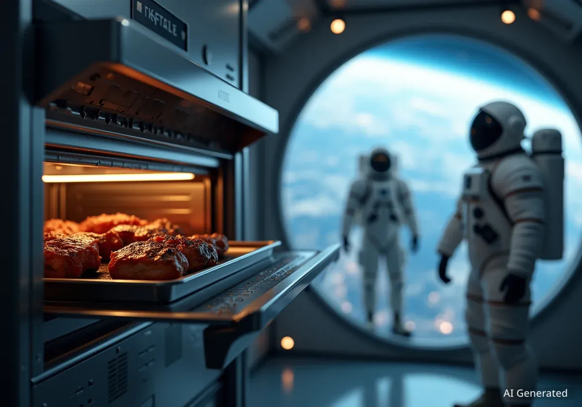 Astronauts Cook First Barbecue in Space Aboard Tiangong