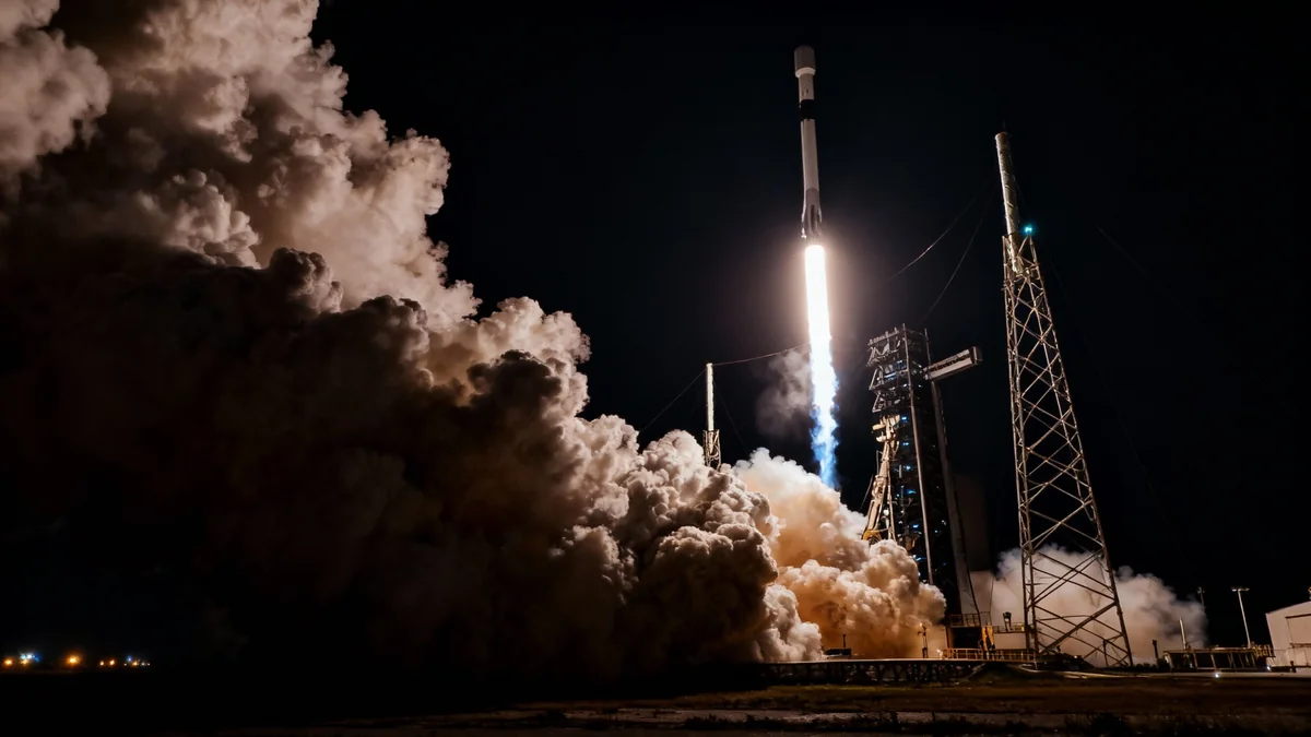 SpaceX Sets New Annual Launch Record With Latest Starlink Mission