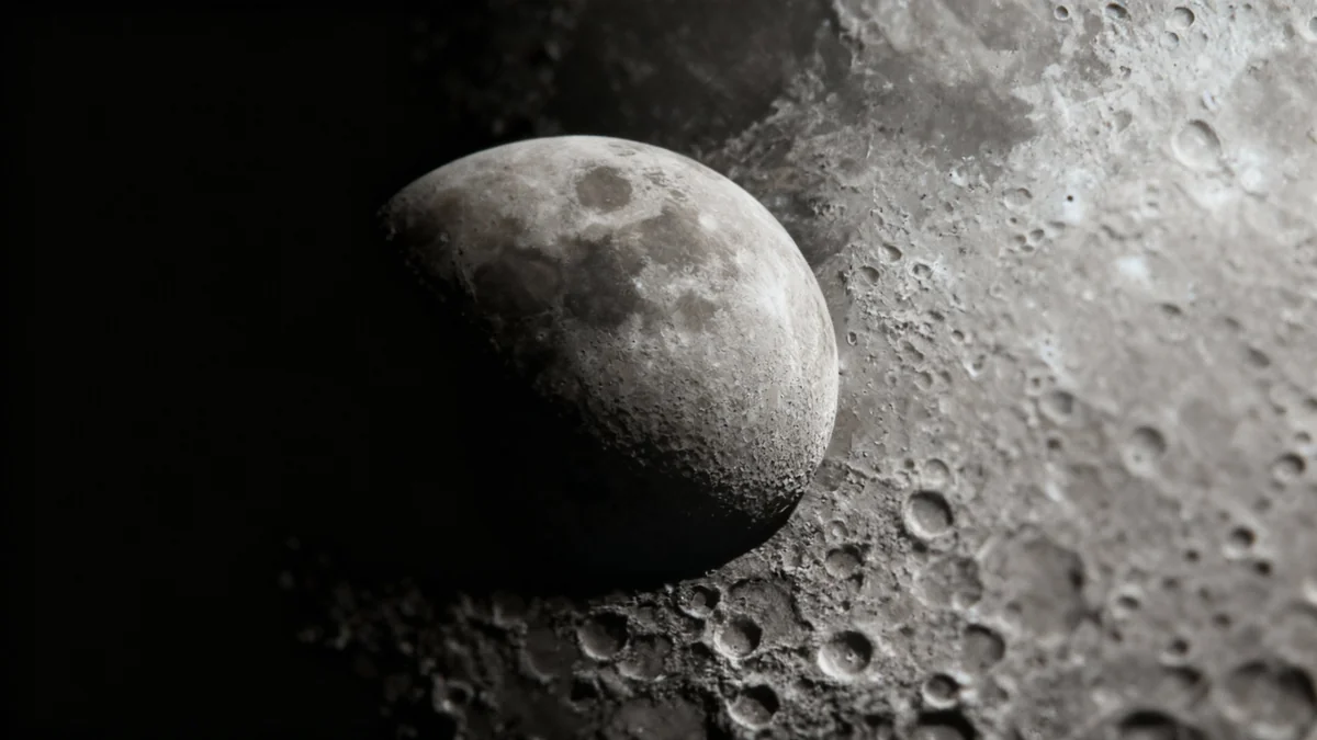 Moon's Lopsided Dust Cloud Linked to Extreme Temperatures