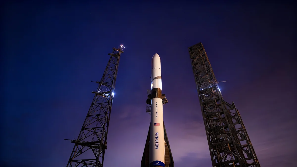 Blue Origin Set for Second New Glenn Launch with NASA Mars Mission