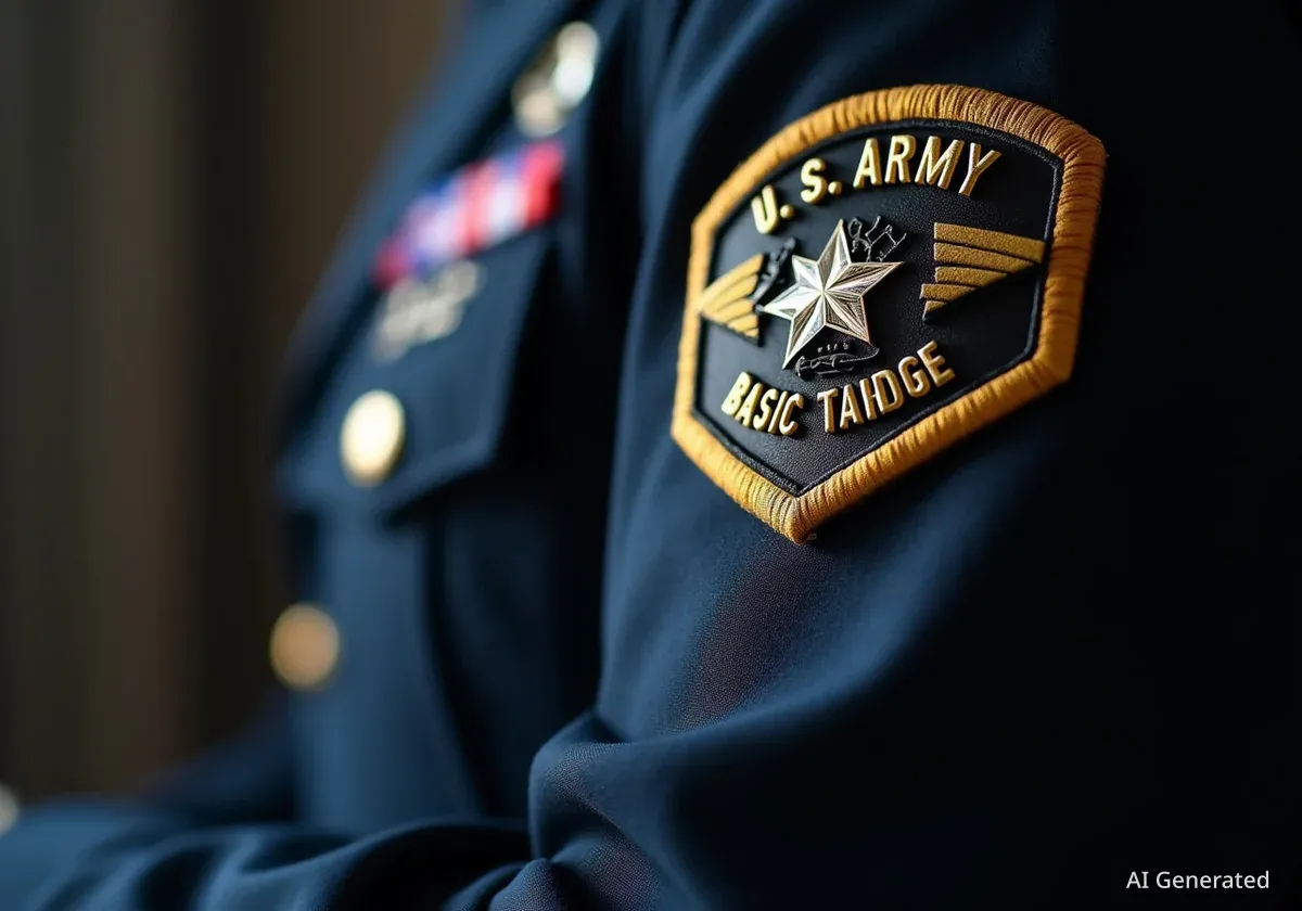 UK Space Commander Awarded US Army Space Badge