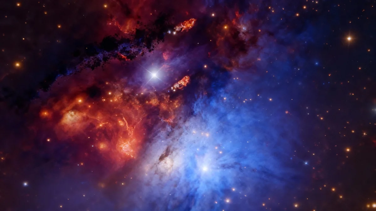 Cosmic 'Tree Rings' Reveal Star's Violent Birth